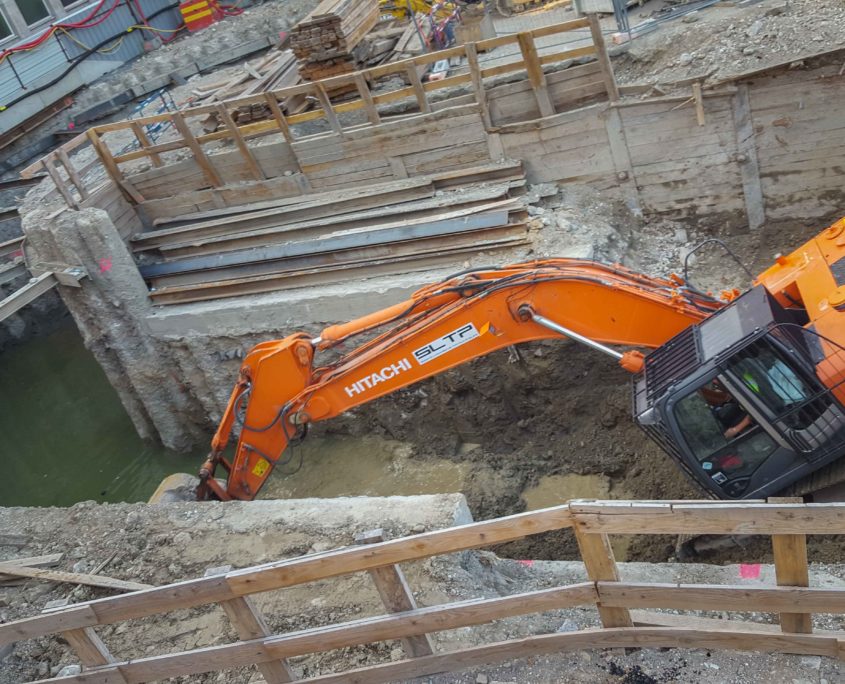 Chantier parking Saint Antoine