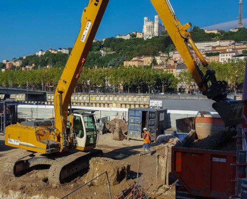 Chantier parking Saint Antoine