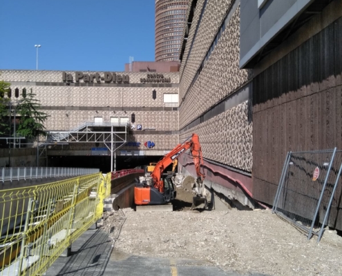 Travaux Rue Servient - LYON