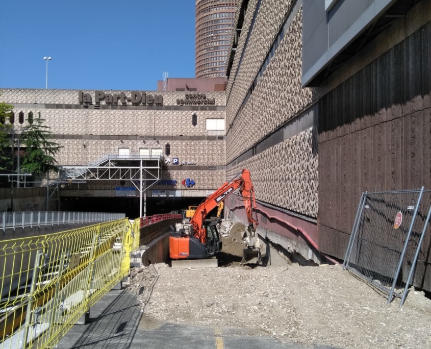 Travaux Rue Servient - LYON