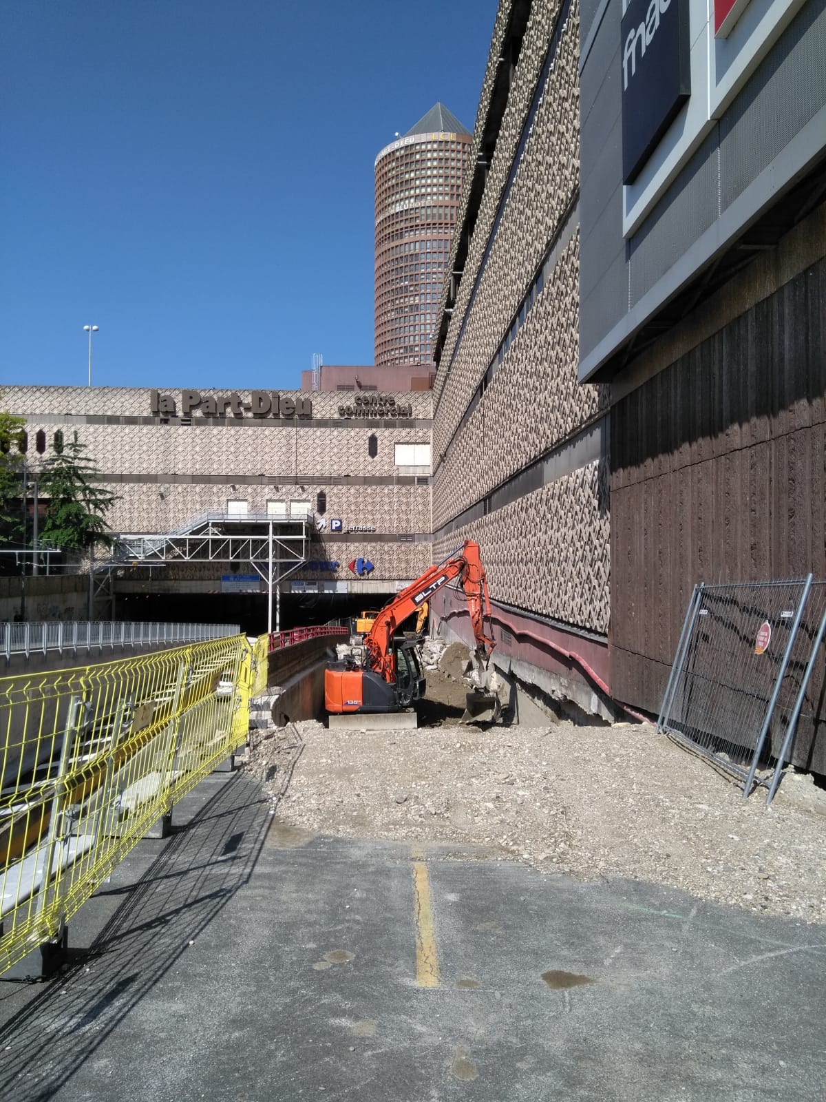 Travaux Rue Servient - LYON