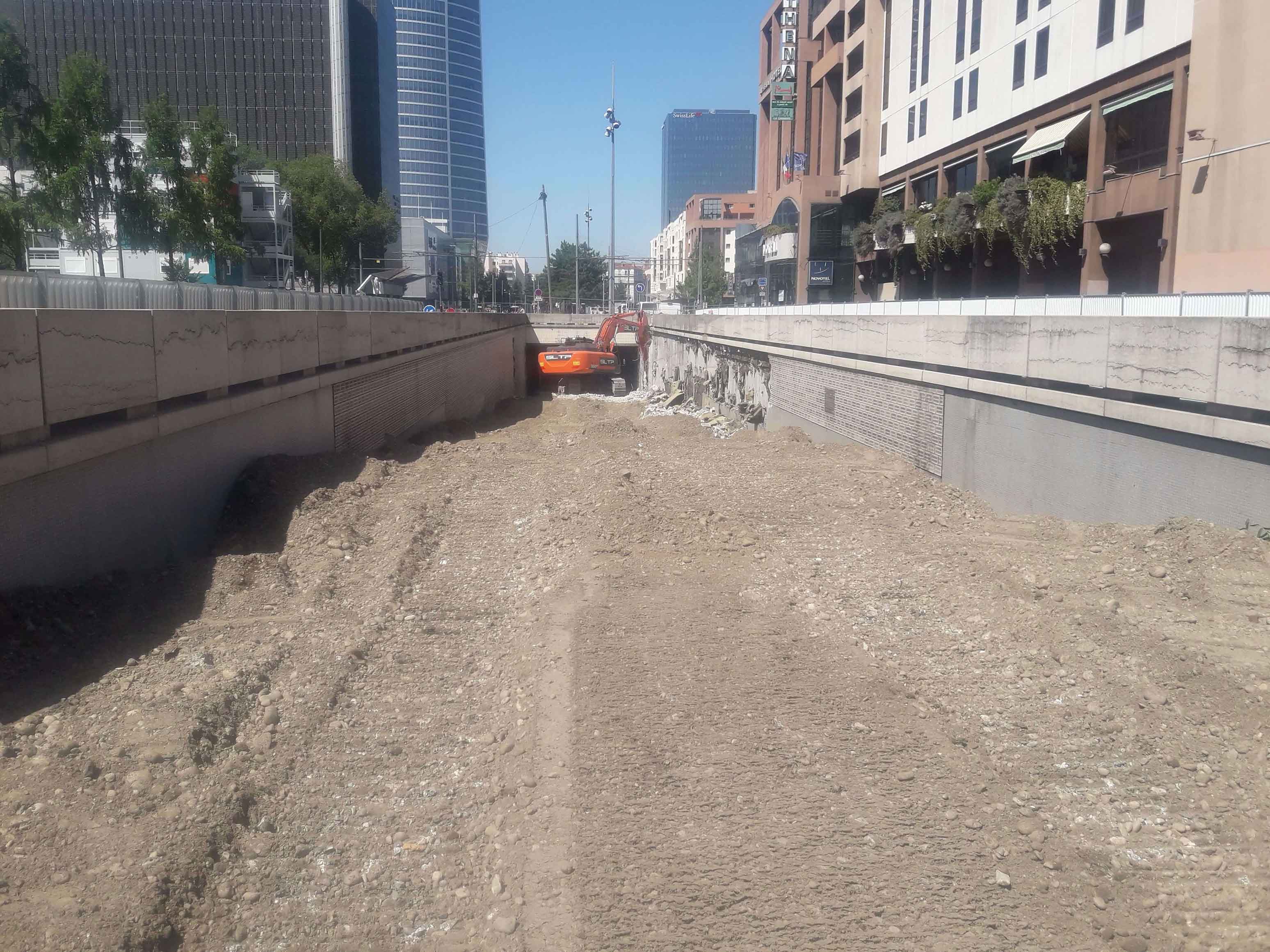 Travaux Boulevard Vivier Merle - Lyon