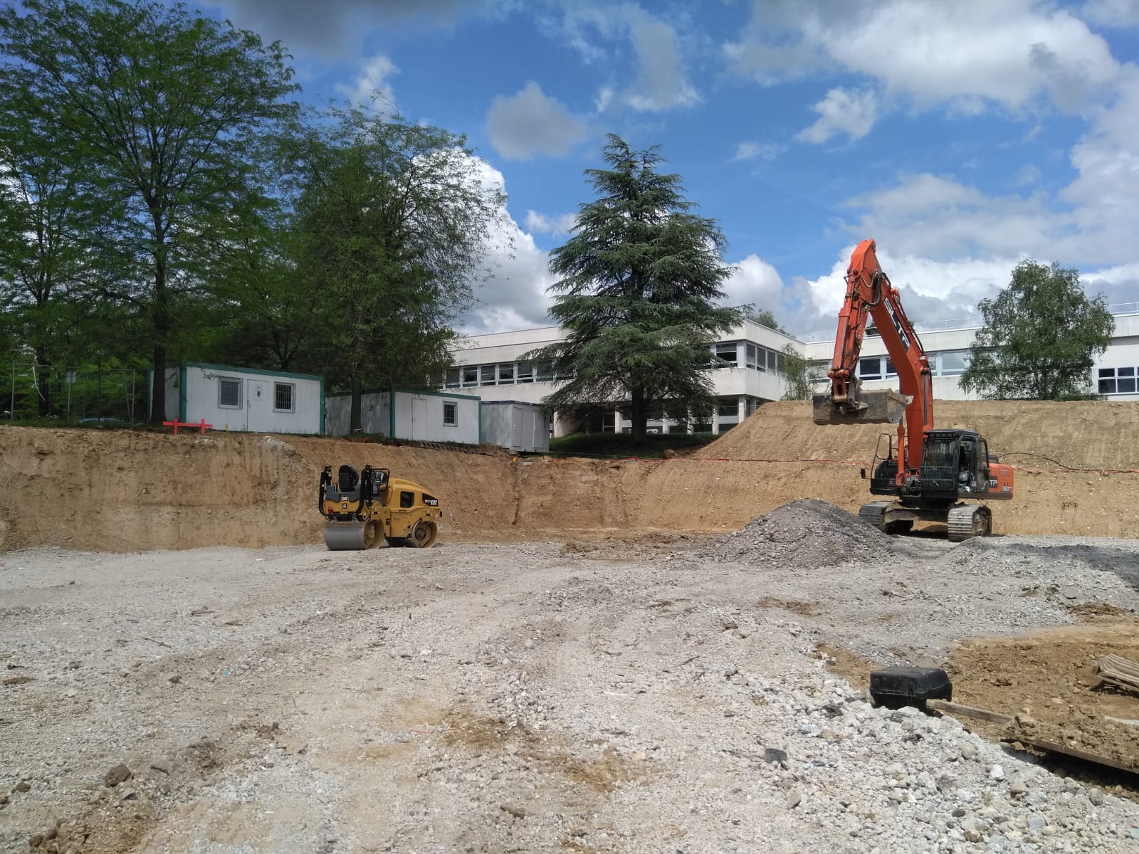 Terrassement Joliot Curie