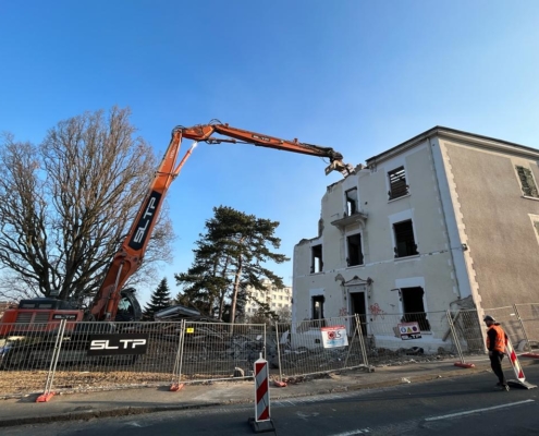 Démolition chantier Rythme des Arbres - Tassin-la-demi-Lune