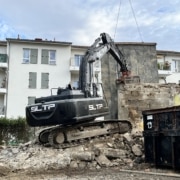 Démolition chantier Villa Botanica Craponne