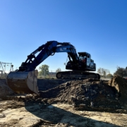 Terrassement SLTP chantier URBAXX